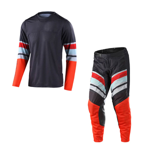 Trajes de Motocross Personalizados para Hombre, de Verano, Resistentes al Viento, Manga Larga, Impresión por Sublimación, Poliéster/Nailon, Impermeables y Transpirables - Product Image 1