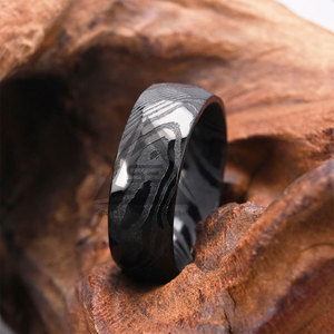 Hot Sale <b>Cheap</b> Price Damascus Steel <b>Rings</b> Bulk Quantity Damascus Steel <b>Rings</b> High Grade Damascus Steel <b>Rings</b> - Product Image 4