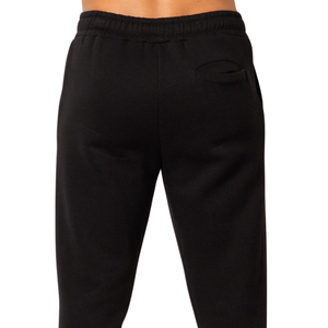 Custom Men Side Letter <b>Fleece</b> <b>Trousers</b> Drawstring Waist Tapered Fit Cuffed Casual Streetwear Pants OEM Clothing Factory Supplier - Product Image 4