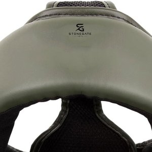 Protector de Cabeza de Boxeo de Cuero Ligero y Ajustable, Transpirable, con Logotipo Personalizado para Hombres y Mujeres, Entrenamiento de MMA 2026 - Product Image 4