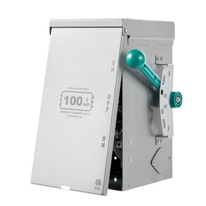 Interruttore di Trasferimento di Potenza a Doppio Commutatore per Impieghi Gravosi da 24000W, Interruttore Manuale per Generatore 100A, Conformità 120/240V, Tipo PC - Product Image 4