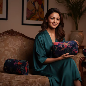 Ensemble de trousses de toilette en velours matelassé, sacs à maquillage pour cosmétiques, cadeau d'anniversaire ou de mariage, sacs à fermeture éclair - Product Image 3