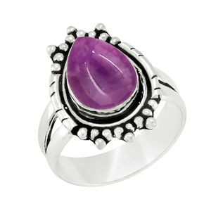 Bague en argent sterling 925 oxydé avec pierre précieuse onyx noir naturel, style vintage, sertissage clos, bijoux personnalisés pour femme – Meilleures ventes - Product Image 4