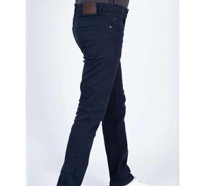 Men Straight Leg Stonewashed Denim <b>Jeans</b> Mid Waist <b>Button</b> <b>Fly</b> Casual Pants 100% Cotton Woven Fabric Midweight - Product Image 2