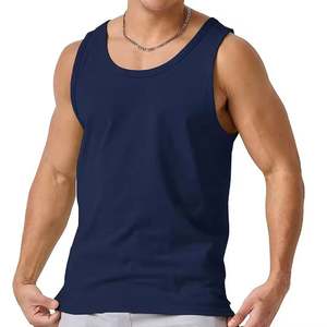 เสื้อกล้ามออกกำลังกายคุณภาพดีสำหรับผู้ชาย เสื้อกีฬาฟิตเนส เสื้อกล้ามเพาะกาย เสื้อกล้ามไร้แขน แห้งเร็ว เหมาะสำหรับการฝึกซ้อม - Product Image 2