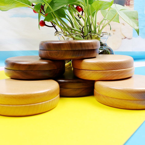 Sous-verres modernes YINXIN en bois massif de style japonais, tapis isolants pour tasses et bols, napperons de luxe pour cérémonie du thé, cuisine et salle à manger - Product Image 3