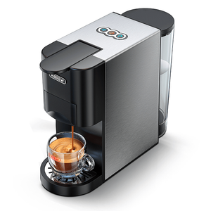Cafetera Italiana Espresso Touch 4 en 1 con Tanque de Agua de 1L, Modo Frío/Caliente, Extracción de 19 Bares, para Café Francés, Mocha y Cápsulas - Product Image 1