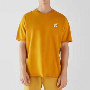 เสื้อยืดโอเวอร์ไซส์ผู้ชายสไตล์คนเมือง ทรงปกติ แฟชั่นสตรีทแวร์สุดเทรนด์ ผ้าฝ้าย 100% น้ำหนักเบา ระบายอากาศได้ดี แห้งเร็ว เหมาะสำหรับใส่ลำลอง - Product Image 1