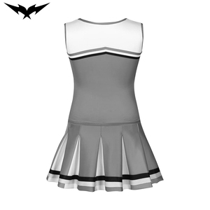 Uniforme de Porristas para Mujer de Alta Calidad Bigetron Sports, Impresión por Transferencia de Calor, para Actuaciones de Baile, en Spandex/Poliéster - Product Image 2