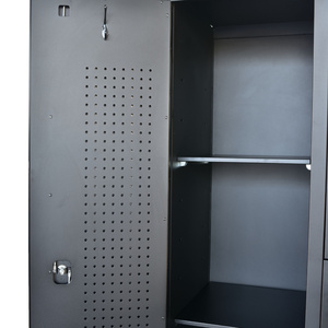 Matte Black Powder Coated Steel 10 Drawer Tool <b>Cabinet</b> Family keywords: for Garage Workshop Storage Use - Product Image 3