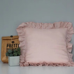 Fundas de Almohada Tejidas de Lino, Sólidas, Ecológicas, en Oferta - Product Image 5