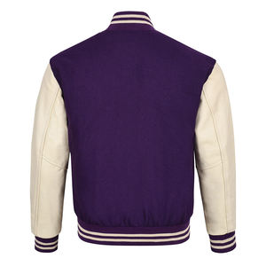 Custom Printed Winter Casual <b>Men's</b> Varsity Letterman <b>Jacket</b> with Front Logo <b>Long</b> Sleeve Plain Design - Product Image 6