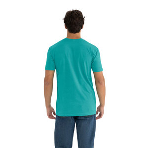 Camiseta CVC Unisex Clásica Color Verde Azulado, 100% Algodón, Ligera, Cómoda, de Secado Rápido y Transpirable, Lista para Marca Privada, Modelo 6210 - Product Image 4