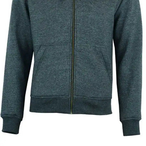 Sudadera con Capucha para Hombre, Diseño Nuevo, Color Sólido, Felpa, Informal, Corte Regular, Invierno, Gris, 100% Algodón, Transpirable - Product Image 6