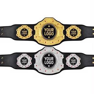 Cinturones de Boxeo y Lucha Libre de Cuero de Alta Calidad Personalizados 2026 - Unisex, Último Diseño, Más Vendidos - Product Image 1
