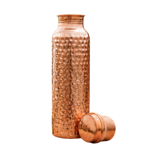 High Quality Jointless Pure Copper <b>Water</b> <b>Bottle</b> Leak Proof Eco-Friendly Ayurvedic Copper Drinkware For <b>Gym</b> Sports Office & Gift - Product Image 4