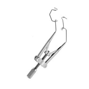 Rétracteur ophtalmique manuel Blink Surgident en acier inoxydable 8 cm certifié CE, Spéculum Liebermann pour usage hospitalier en chirurgie oculaire - Product Image 2