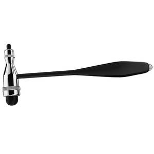 Martillo de Reflejos Neurológicos Tromner con Cepillo Integrado, Mango de HDP Negro para Respuestas Cutáneas y Superficiales - Product Image 6