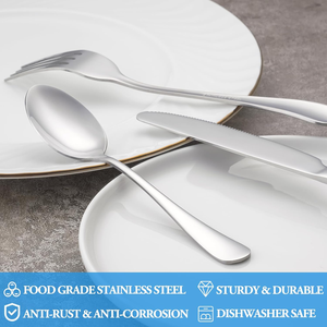 Cuchara de Acero Inoxidable de 6.7 Pulgadas, Cuchara de Calidad Alimentaria Premium, Cuchara Larga para Postre, Café y Té - Product Image 4