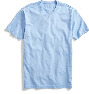 T-shirt en coton personnalisé avec logo pour homme, t-shirts décontractés à manches courtes en coton uni pour homme et femme - Product Image 1