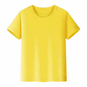 เสื้อยืดผู้ชายทรงหลวม ผ้าฝ้าย 100% แขนสั้น แบบทางการ ปักโลโก้ ปรับแต่งสีและดีไซน์ได้ ป้องกันขนร่วง แห้งเร็ว - Product Image 2