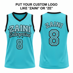Camiseta de Baloncesto Unisex, 220g, Malla de Poliéster Premium, Sublimación, Logotipo Personalizado, Nombre del Equipo, Número, Transpirable, Cuello Mao, Deportiva - Product Image 1
