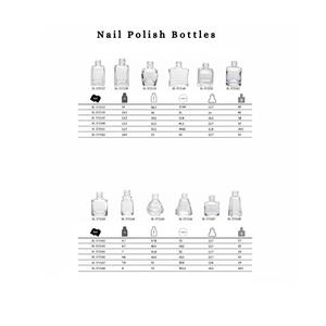 Elegantes Botellas Transparentes de Plástico para Esmalte de Uñas, Aceites Esenciales y Sueros de Belleza, Disponibles a Precio de Fábrica - Product Image 1