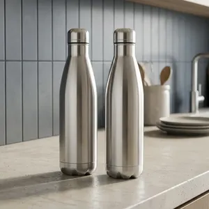 Most Selling Elegant 500ml Stainless Steel Cola Water Bottle Vacuum Insulated Leak Proof Reusable Bottle for <b>Hot</b> and Cold <b>Drinks</b> - Product Image 1