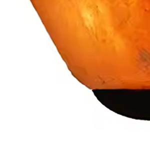 Lampe de sel de l'Himalaya rouge naturelle au design moderne, légère, économe en énergie, pour la décoration intérieure - Product Image 2