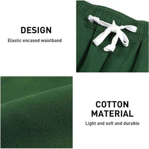 Pantalones cortos de algodón para hombre, cómodos, estilo urbano para verano, pantalones cortos de algodón transpirables y ligeros para uso diario. - Product Image 6