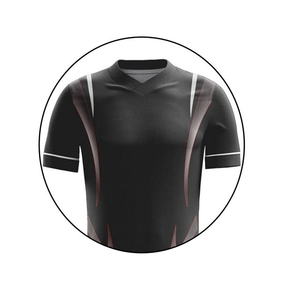 Offre Spéciale – Maillot de Volleyball Personnalisé à Manches Courtes en Spandex/Polyester Respirant avec Taille Élastique et Imprimé par Sublimation pour Sports d'Équipe - Product Image 3