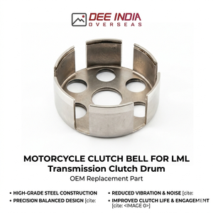 Campana de Embrague para Motocicleta LML |   Tambor de Embrague de Transmisión |   Pieza de Repuesto OEM - Product Image 2