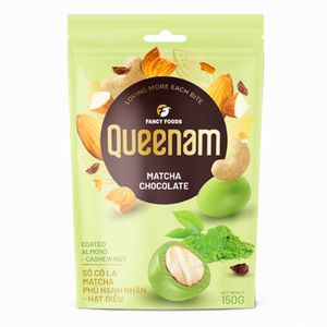 Factory OEM/ODM Wholesale High Quality Dragee <b>Chocolate</b> 150G Matcha <b>Chocolate</b> Coated Almond Cashew Nuts HALAL Snacks Hot Selling - Product Image 1