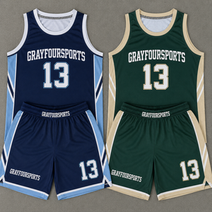 Nouvel ensemble d'uniformes de basketball personnalisés pour hommes, maillot et short de sublimation pour équipe, fabricant de vêtements de sport personnalisés - Product Image 3