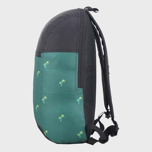 Sac d'école en bambou pour le cyclisme - Polyester et microfibre durables, motif géométrique, fermeture éclair - Product Image 4