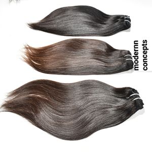 วิกผมมนุษย์ผมตรงแบบไม่ผ่านกระบวนการผมต่อจากอินเดีย - Product Image 1