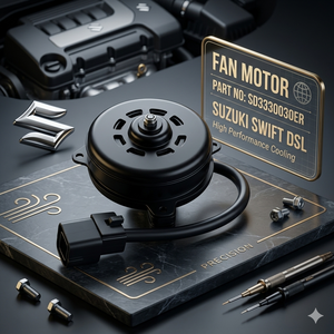 Moteur de ventilateur de refroidissement de radiateur diesel Suzuki Swift 12V, moteur de ventilateur de refroidissement du moteur, pièces détachées automobiles - Product Image 3