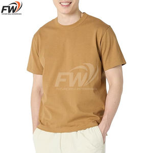 Camiseta de Hombre de Alta Calidad, con Logotipo Personalizado, de Poliéster y Algodón, Informal, Transpirable, Colección de Verano - Product Image 1