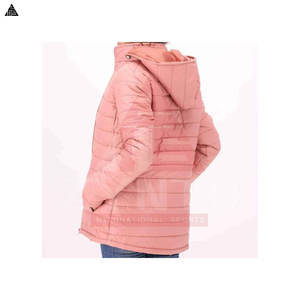 Manteau d'hiver matelassé épais respirant et chaud pour femme, avec capuche, imperméable, coupe ajustée, fermeture éclair longue – Fournisseur d'usine, haute qualité - Product Image 6