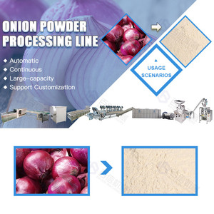 Máquina automática para hacer polvo de jengibre y cebolla, línea de producción de polvo de hojas de Chile, línea de procesamiento de molienda de secado de cebolla - Product Image 3