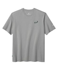 เสื้อยืดผู้ชายสีเทา Philadelphia Eagles Huddle Hang TENS | Tommy Bahama - Product Image 3