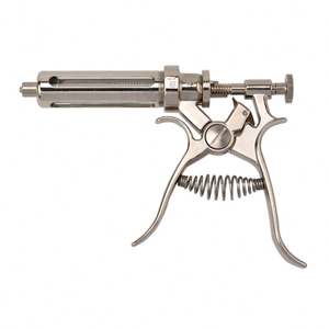 Jeringas Automáticas de Acero Inoxidable de Alta Calidad de 20 ml para Diagnóstico e Inyección Veterinaria en Cerdos, Modelo ME-s001 - Product Image 4