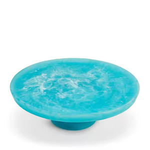 3-Piece Resin Nautical Style Eco-Friendly Handmade Cake Stand Cupcake Holder Dishwasher Safe for Home Decor Wedding Displays - Product Image 5