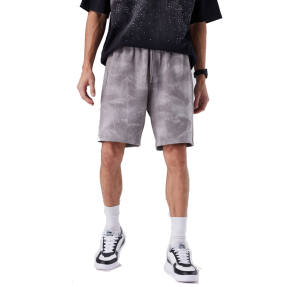 Pantalones Cortos Tie Dye 100% Algodón para Hombre, Ligeros, Casuales, de Playa, Transpirables, a la Moda, Ropa Urbana Masculina - Product Image 6