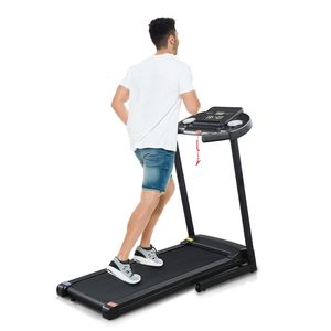 Tapis Roulant Domestico Elettrico Pieghevole 1.0HP, Peso Massimo 150kg, Test Frequenza Cardiaca, Fitness Cardio per Casa - Product Image 2