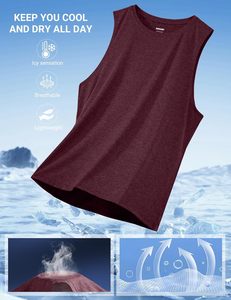 Vente en gros de débardeurs sans manches pour hommes, vêtements de sport de qualité supérieure, vêtements de fitness, fabricant de vêtements de sport - Product Image 5