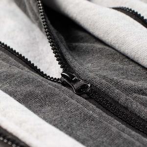 Sudaderas de manga larga para hombre de peso pesado 100% forro polar de algodón con diseño de logotipo bordado personalizado sudaderas con capucha de verano para hombre - Product Image 5