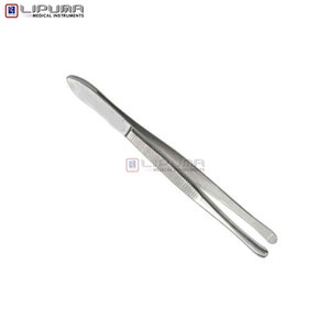 คีมต่อขนตา BEER Cilien Forceps ขนาด 4 มม. แบบเรียบ ผลิตจากสแตนเลสคุณภาพสูง ขนาด 3 1/2 นิ้ว อุปกรณ์ทางการแพทย์ - Product Image 5
