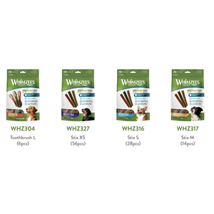 Whimzees - Bolsa de Golosinas Dentales Naturales para Perros - Stix S - Product Image 2