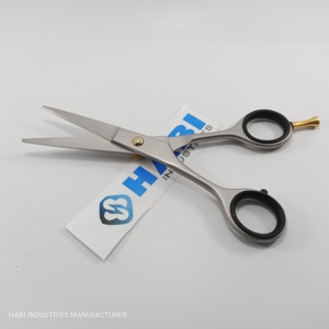 High Quality Sand Finish <b>Barber</b> Scissors Custom logo Engraving Pet Grooming Shears Wholesaler Sharp <b>Blade</b> Pet Shears Wholesaler - Product Image 3